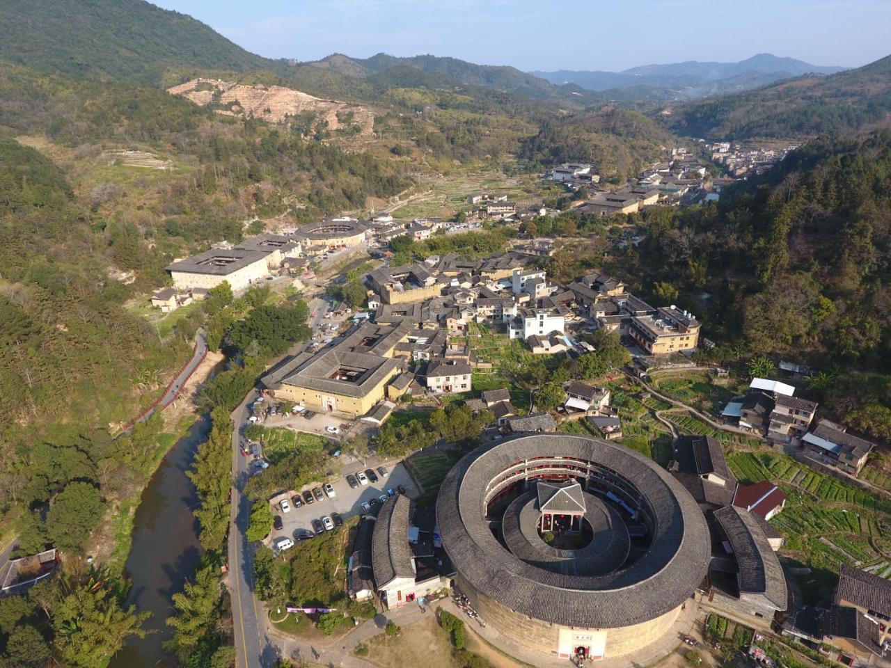 Tulou Fuyulou Changdi Inn Yongding エクステリア 写真